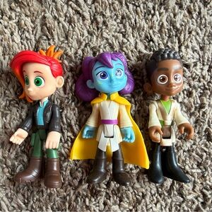 Adventure Heroes Action Figure Trio